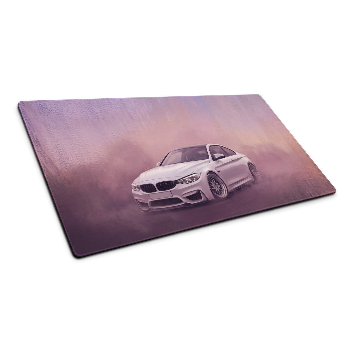 BMW M4 Inspired Alpine White F82 Desk Mat – High-Precision XL Gaming Mousepad