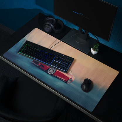 BMW M3 Inspired Melbourne Red E92 Front Desk Mat – High-Precision XL Gaming Mousepad
