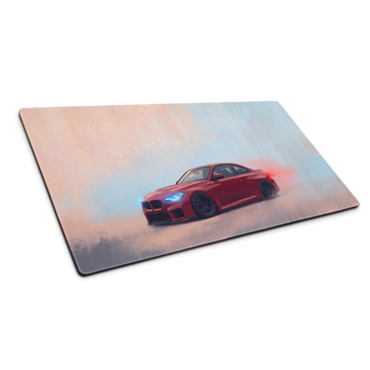 BMW M2 Inspired Toronto Red G87 Desk Mat – High-Precision XL Gaming Mousepad