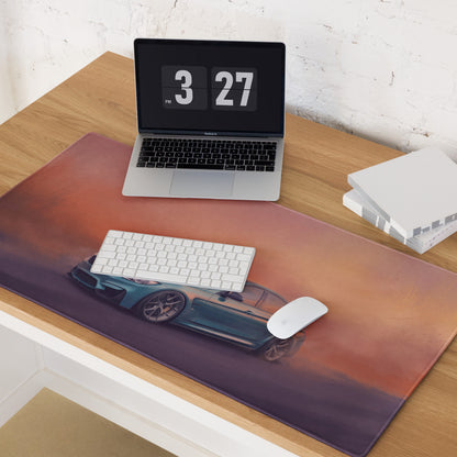 BMW M3 Inspired Yas Marina Blue F80 Desk Mat – High-Precision XL Gaming Mousepad