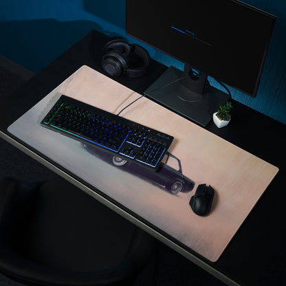 BMW 2002 Inspired Black Stance Desk Mat – High-Precision XL Gaming Mousepad