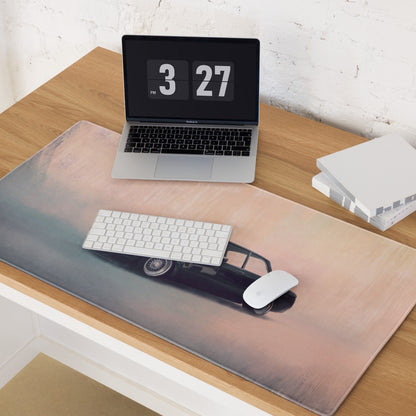 BMW 2002 Inspired Black Stance Desk Mat – High-Precision XL Gaming Mousepad