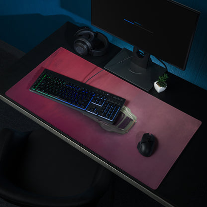 Porsche 911 Inspired Olive Green Restomod Top-Down Desk Pad – Ultra-Glide Stitched Edge Gaming Mouse Mat