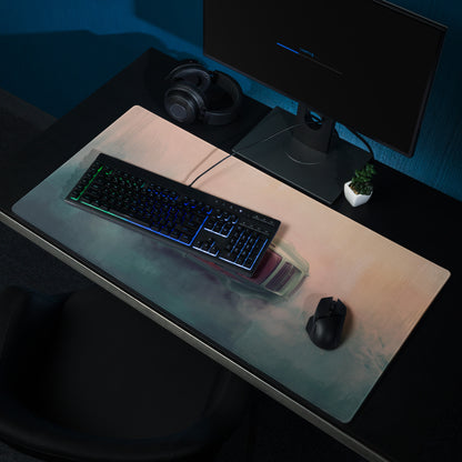 Porsche 911 Inspired Olive Green Restomod Top-Down Desk Mat – Low-Friction Cloth Setup Mousepad