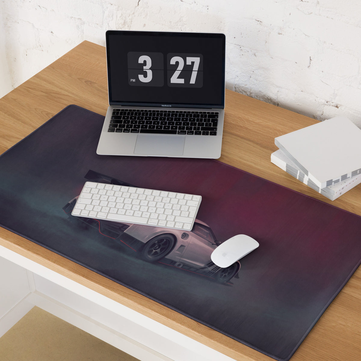 Nissan GT-R Inspired Nismo GT3 Track Wing Desk Pad – Extended Non-Slip PC Mouse Mat