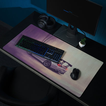 Honda S2000 Inspired Sebring Silver Track Wing Desk Mat – High-Precision XL Gaming Mousepad