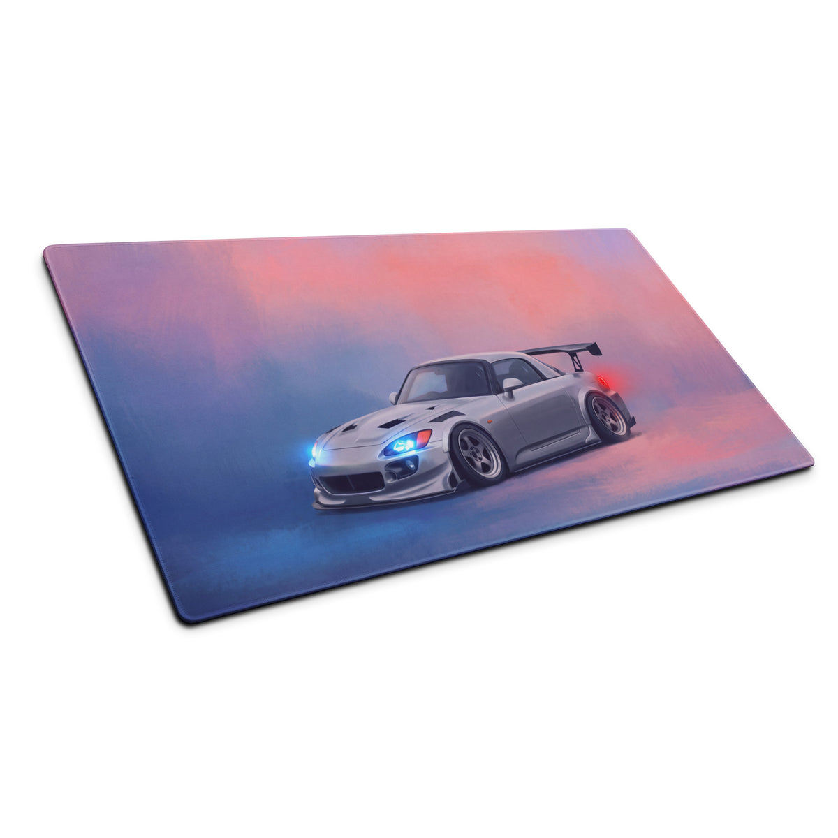 Honda S2000 Inspired Sebring Silver AP2 Track Desk Pad – Extended Non-Slip PC Mouse Mat