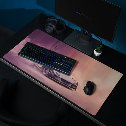 Mazda RX-7 Inspired Chaste White RE Amemiya Desk Mat – High-Precision XL Gaming Mousepad