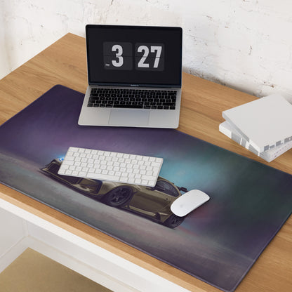 Toyota GR86 Inspired Desert Bronze Widebody Desk Mat – Low-Friction Cloth Setup Mousepad