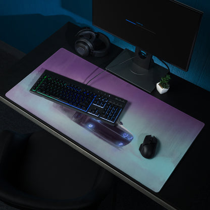 Dodge Challenger Inspired Midnight Hellcat Desk Pad – Extended Non-Slip PC Mouse Mat