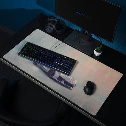 Chevrolet Corvette C8 Inspired Hypersonic Gray Desk Pad – Extended Non-Slip PC Mouse Mat