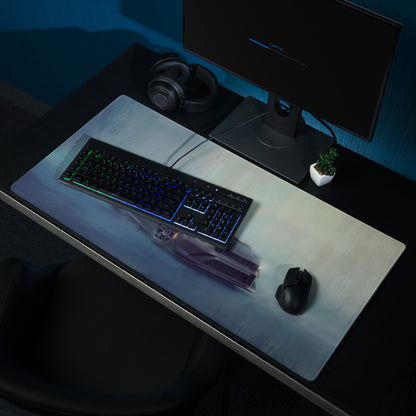Ford Mustang Inspired Dark Matter GTD Carbon Desk Mat – High-Precision XL Gaming Mousepad