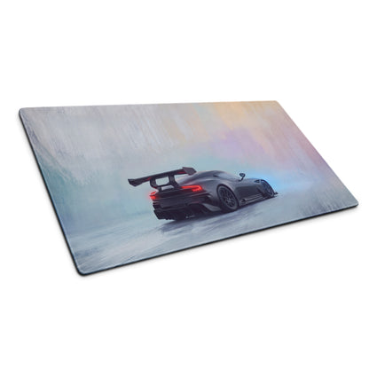 Aston Martin Vulcan Inspired Gaming Mouse Pad – Gray Supercar Extended Desk Mat