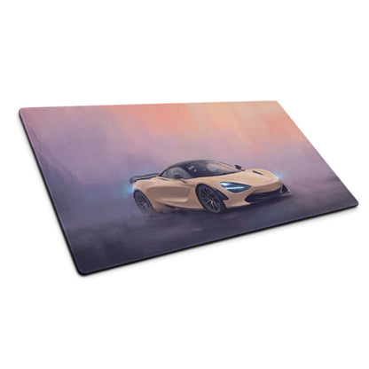 McLaren 720S Inspired Gaming Mouse Pad – Champagne Supercar Extended Desk Mat
