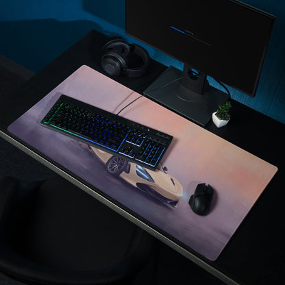 McLaren 720S Inspired Gaming Mouse Pad – Champagne Supercar Extended Desk Mat