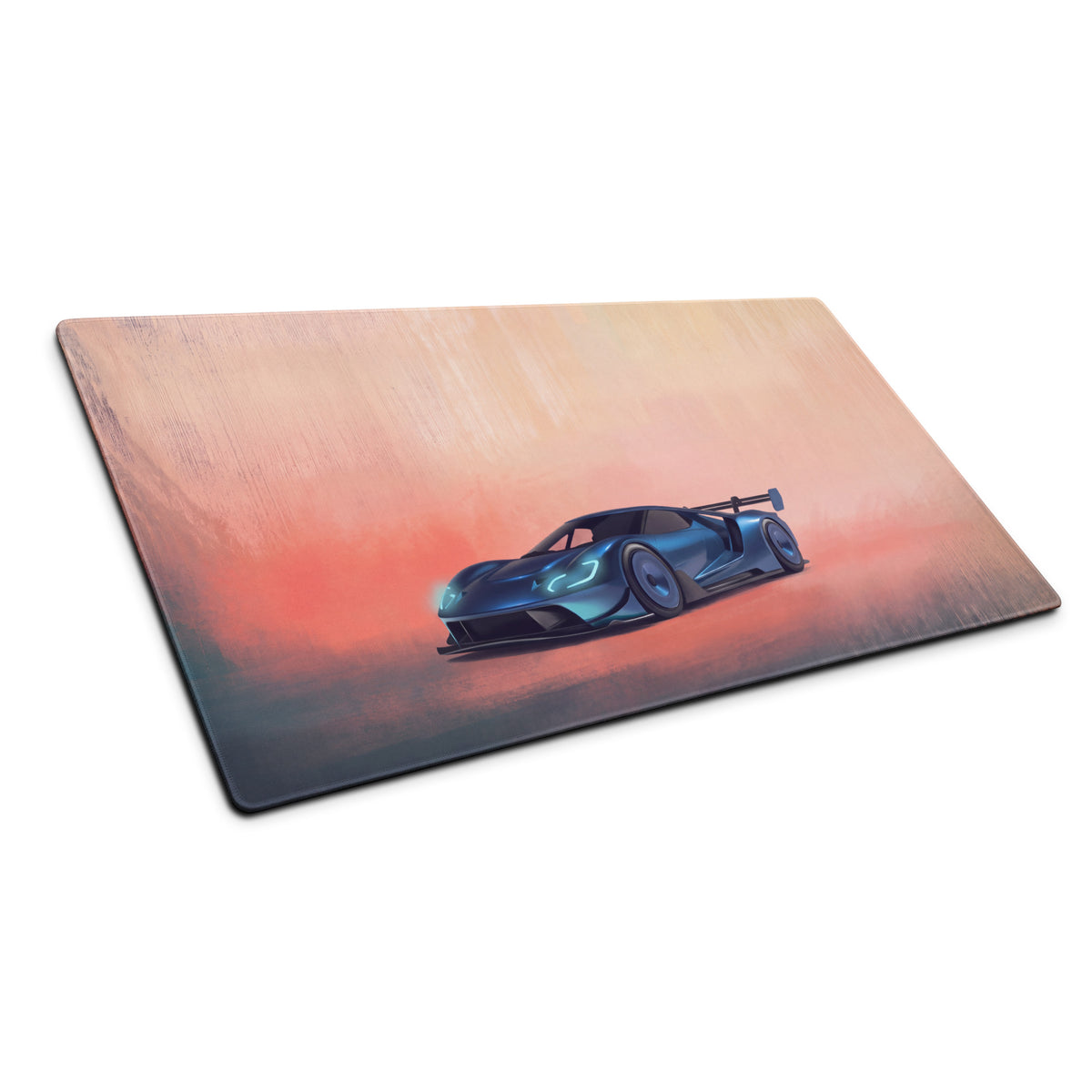 Ford GT Inspired Gaming Mouse Pad – Blue Supercar Extended Desk Mat