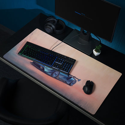 Ford GT Inspired Gaming Mouse Pad – Blue Supercar Extended Desk Mat