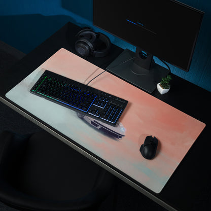 Lamborghini Countach Inspired Gaming Mouse Pad – White Supercar Extended Desk Mat