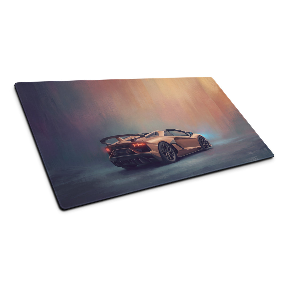 Lamborghini Aventador SVJ Inspired Gaming Mouse Pad – Bronze Supercar Extended Desk Mat