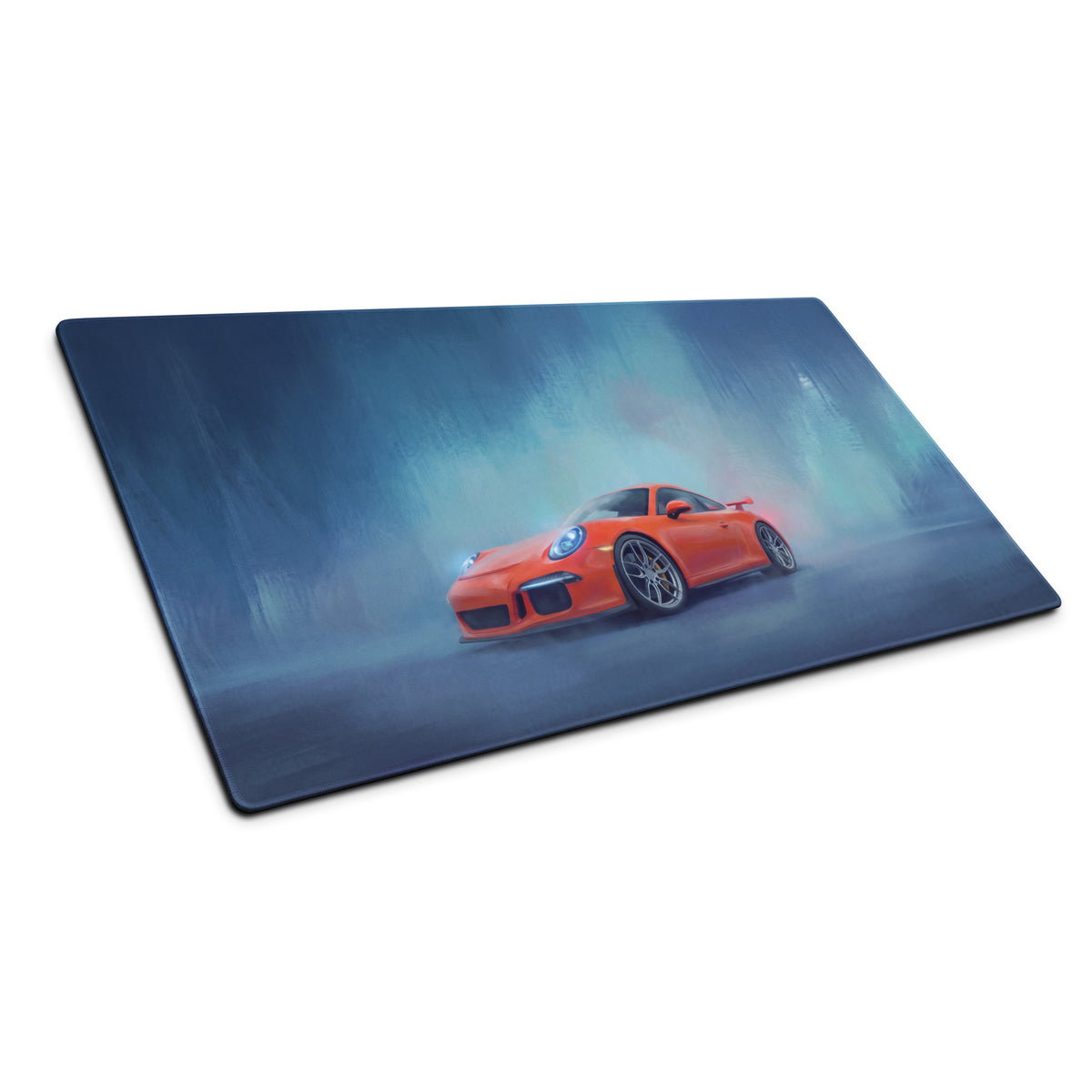 Porsche 911 GT3 RS Inspired Gaming Mouse Pad – Red Race Car Extended Desk Mat