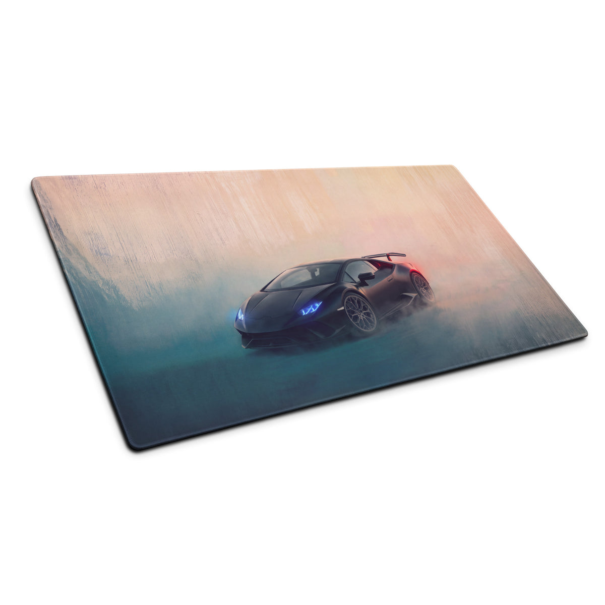 Lamborghini Huracán Inspired Gaming Mouse Pad – Black Supercar Extended Desk Mat
