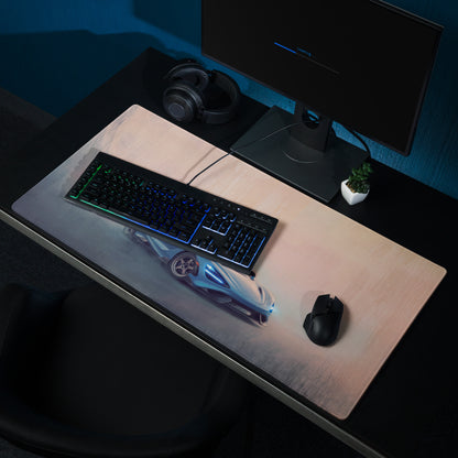 McLaren 720S Inspired Gaming Mouse Pad – Blue Supercar Extended Desk Mat