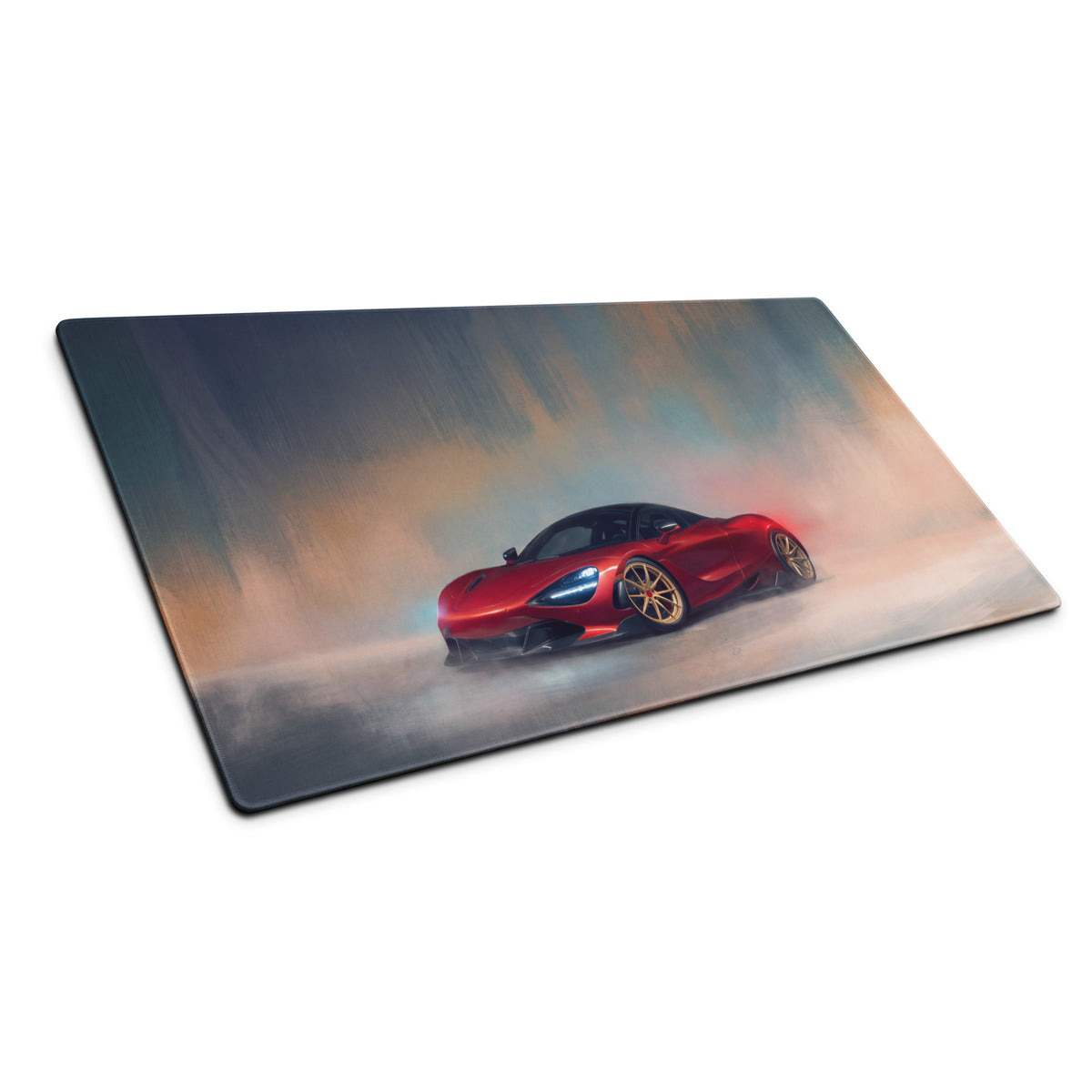 McLaren 720S Inspired Gaming Mouse Pad – Red Supercar Extended Desk Mat