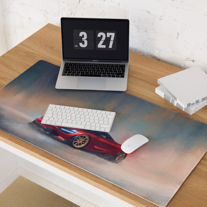 McLaren 720S Inspired Gaming Mouse Pad – Red Supercar Extended Desk Mat