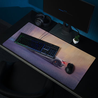McLaren 720S Inspired Gaming Mouse Pad – Silver Supercar Extended Desk Mat