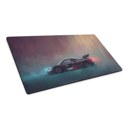 McLaren Senna Inspired Gaming Mouse Pad – Black Hypercar Extended Desk Mat