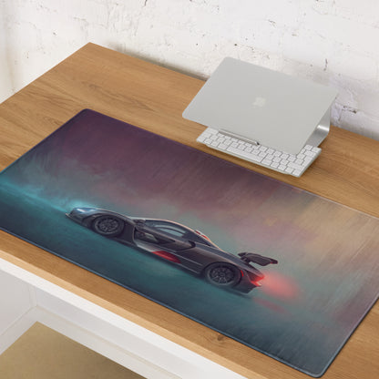 McLaren Senna Inspired Gaming Mouse Pad – Black Hypercar Extended Desk Mat