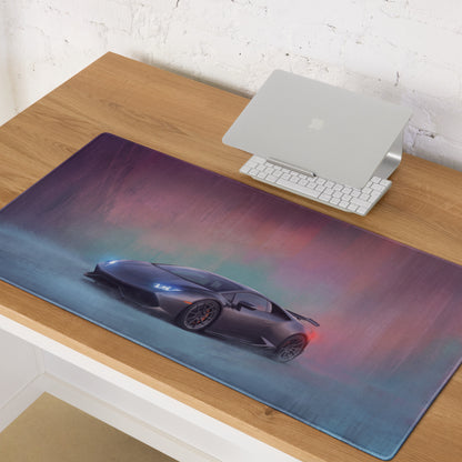 Lamborghini Huracán Inspired Gaming Mouse Pad – Charcoal Supercar Extended Desk Mat