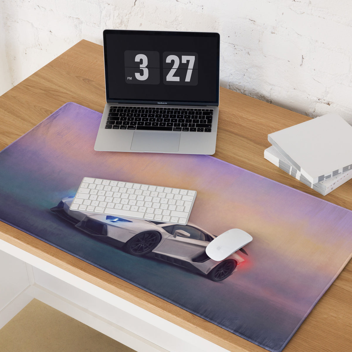 Lamborghini Aventador SVJ Inspired Non-Slip Desk Mat – Precision Control XL Gaming Mousepad