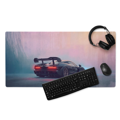 McLaren Senna Inspired Stitched Edge Desk Pad – Ultra-Glide XL Gaming Mouse Mat