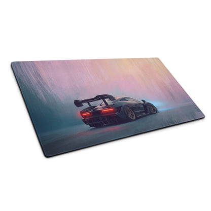 McLaren Senna Inspired Stitched Edge Desk Pad – Ultra-Glide XL Gaming Mouse Mat