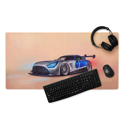 Mercedes-AMG GT3 Inspired Motorsport Desk Mat – Anti-Fray Gaming Mouse Pad