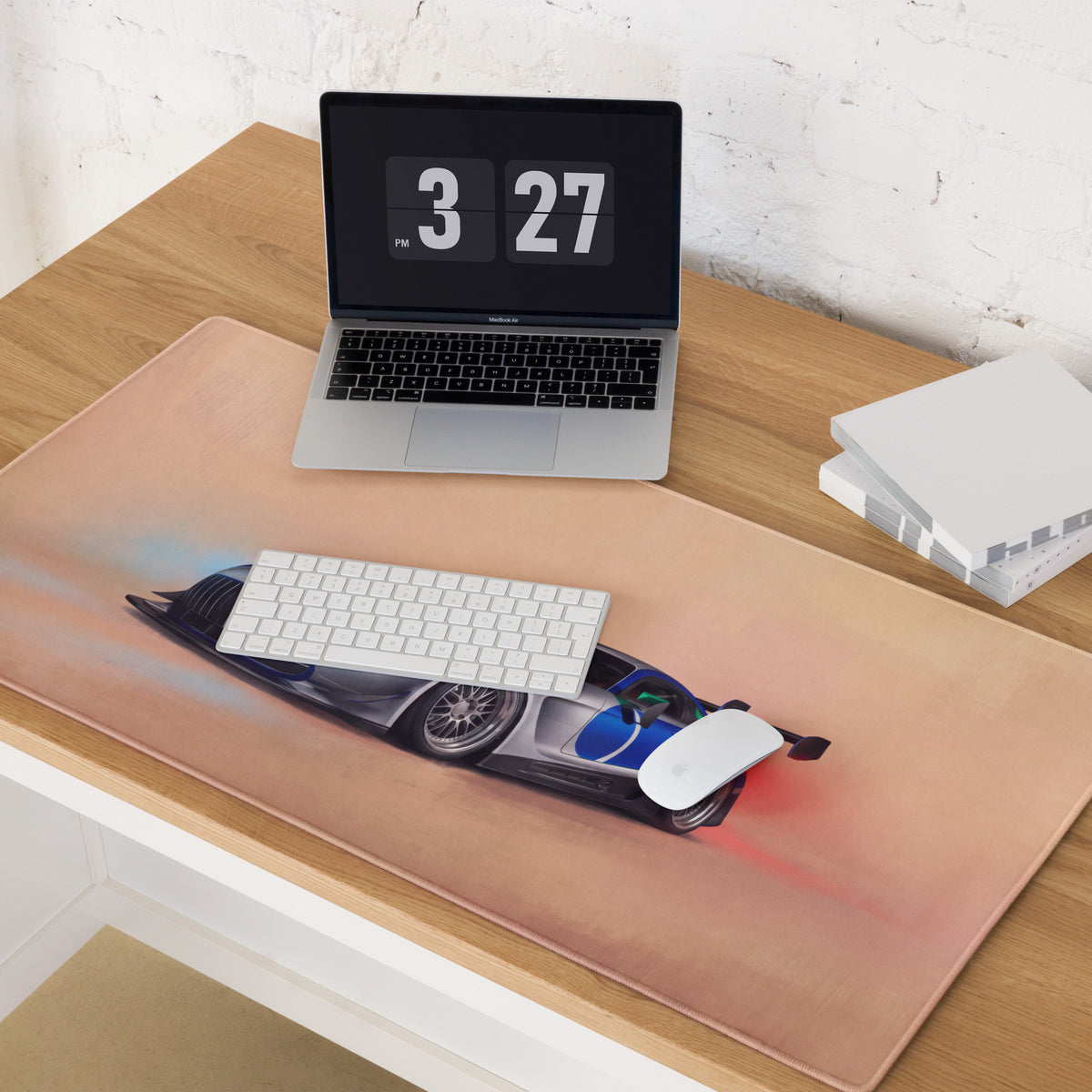 Mercedes-AMG GT3 Inspired Motorsport Desk Mat – Anti-Fray Gaming Mouse Pad