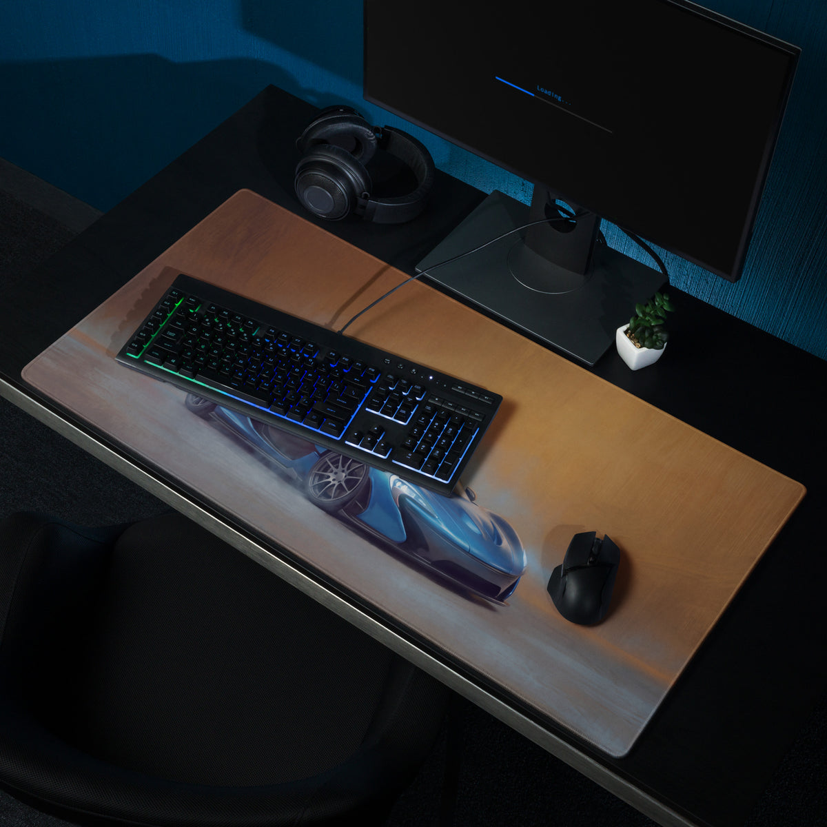 McLaren P1 Inspired Hypercar Setup Mat – Extended Speed-Surface Mousepad