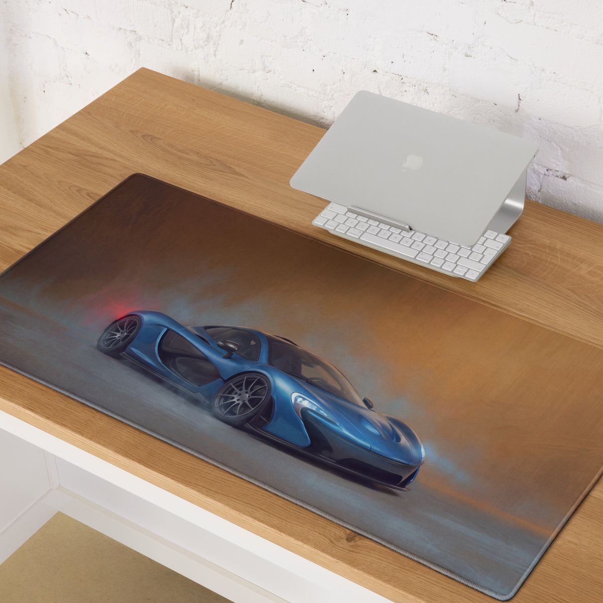 McLaren P1 Inspired Hypercar Setup Mat – Extended Speed-Surface Mousepad
