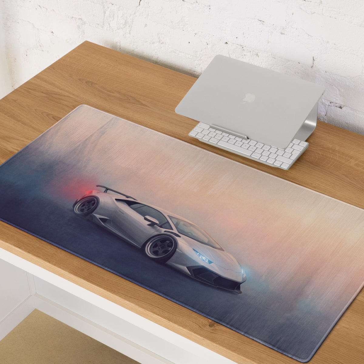Lamborghini Huracán Inspired Large Gaming Mousepad – Premium Office & Gaming Desk Mat