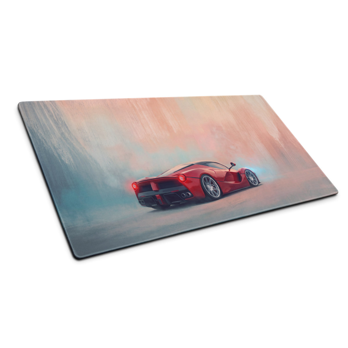 Ferrari LaFerrari Inspired Waterproof Desk Pad – High-Tracking Extended Mouse Pad