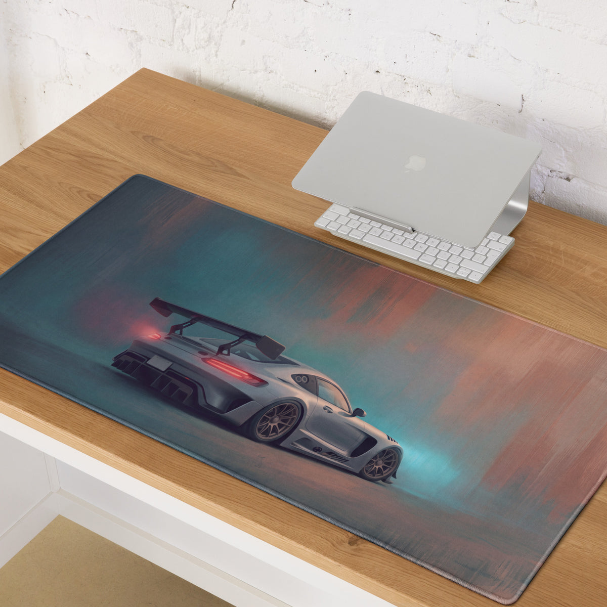 Mercedes-AMG GT3 Inspired Race Setup Mat – Premium Stitch-Edged Gaming Mousepad
