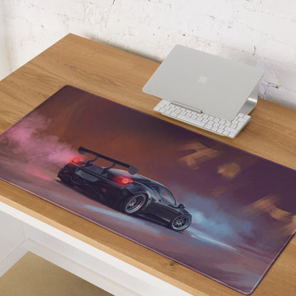 Ferrari 458 Italia Inspired Widebody Desk Mat – Precision Glide Gaming Mousepad