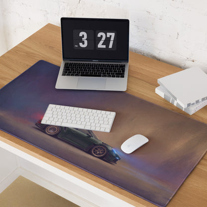 Porsche 911 GT3 RS Inspired Emerald Edition Desk Mat – Precision Surface Gaming Mousepad