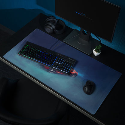 McLaren P1 Inspired Volcanic Red Desk Mat – Ultra-Smooth Cloth Gaming Mouse Pad