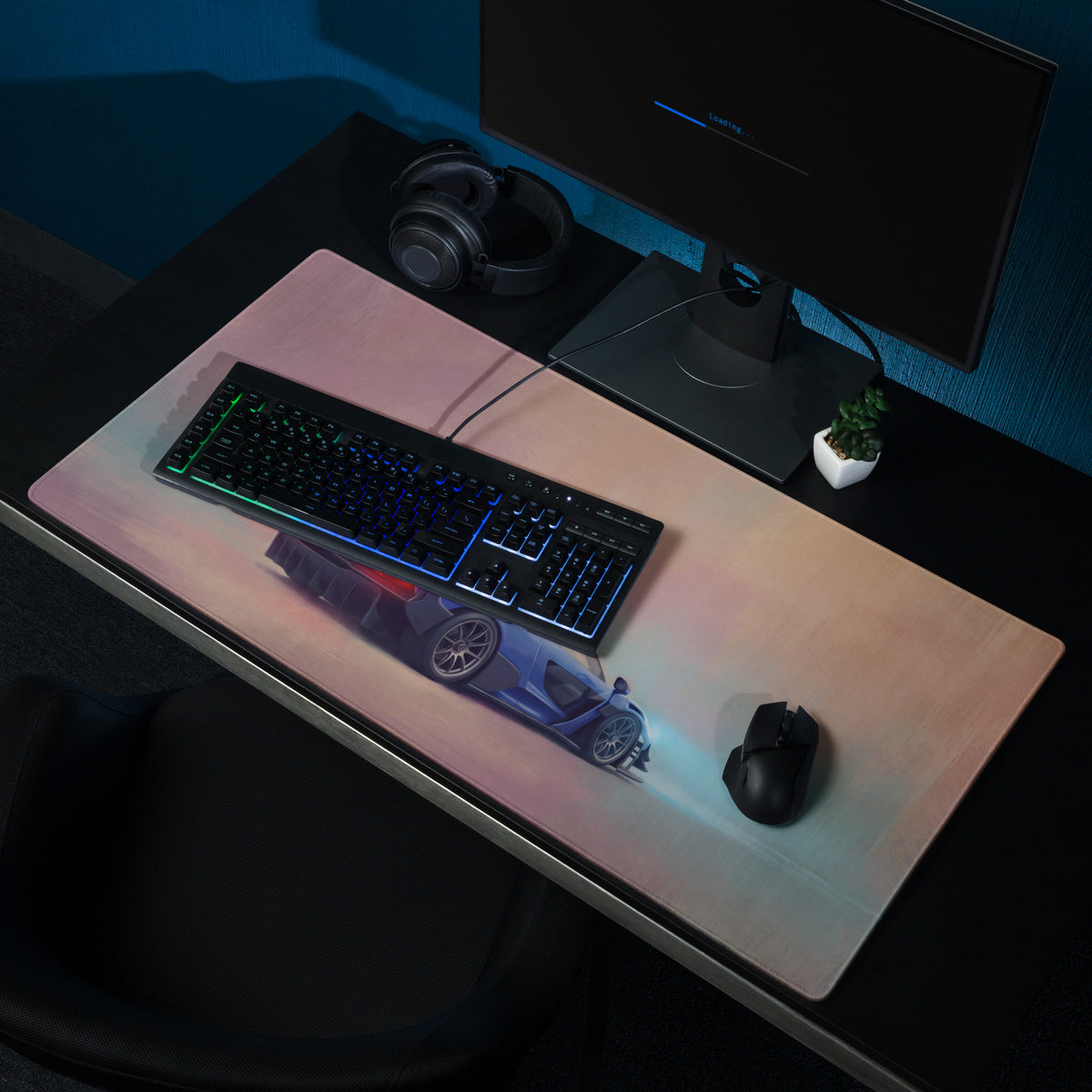 McLaren Senna Inspired Apex Edition Desk Mat – Water-Resistant Extended Gaming Mousepad