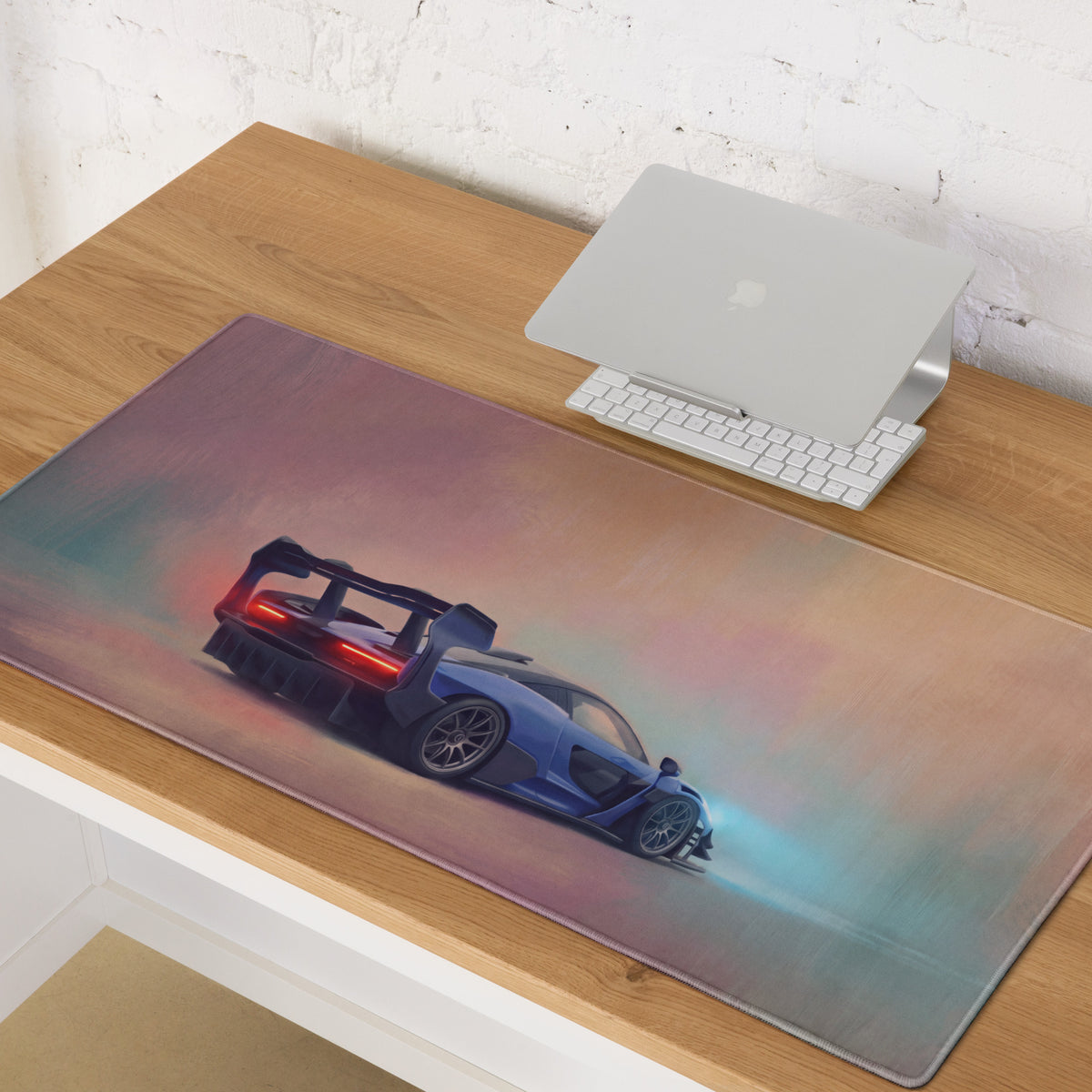 McLaren Senna Inspired Apex Edition Desk Mat – Water-Resistant Extended Gaming Mousepad