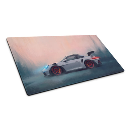Porsche 911 GT3 RS Inspired Speed Edition Desk Mat – Heavy-Duty Non-Slip Mousepad