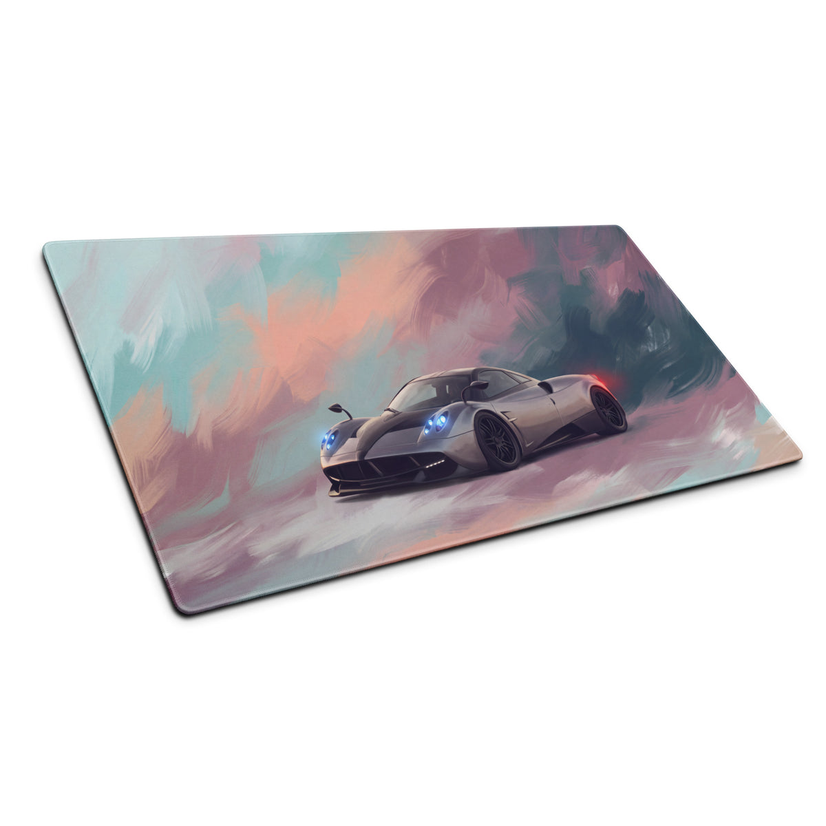 Pagani Huayra Inspired Hypercar Art Desk Mat – Ultra-Glide Cloth Gaming Mouse Pad