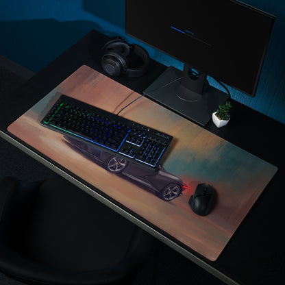 Ferrari Daytona SP3 Inspired Onyx Desk Mat – Premium Edge-Stitched PC Gaming Mousepad